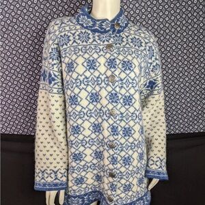 Vintage 1980s Alps Fine Women’s Apparel Super Warm Cozy Sweater Jacket